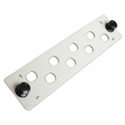 Планка под 8 адаптеров FC / ST, серая - 