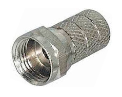 Разъем F(штекер) резьбовой на RG59 FF2 Transmedia