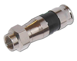 Разъем F(штекер) компрессионный на RG11 EX11 PPC