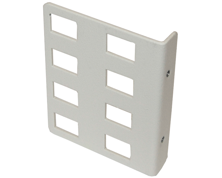 Планка угловая под 8 адаптеров SC