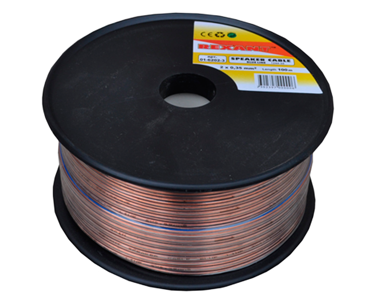 Кабель акустический BLUELINE 2 x 0.35 мм Rexant, 100 м