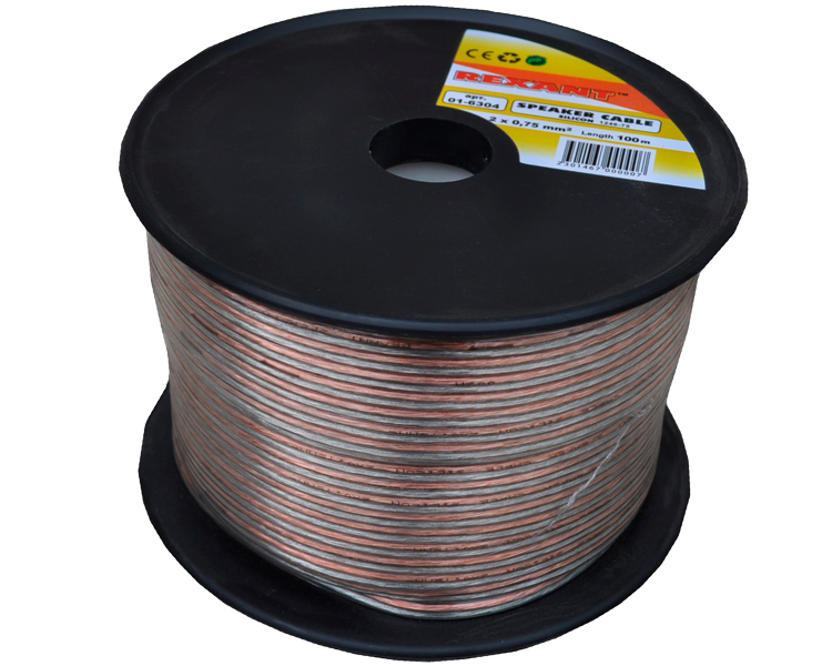 Кабель акустический SILICON 2 x 0.75 мм Rexant, 100 м