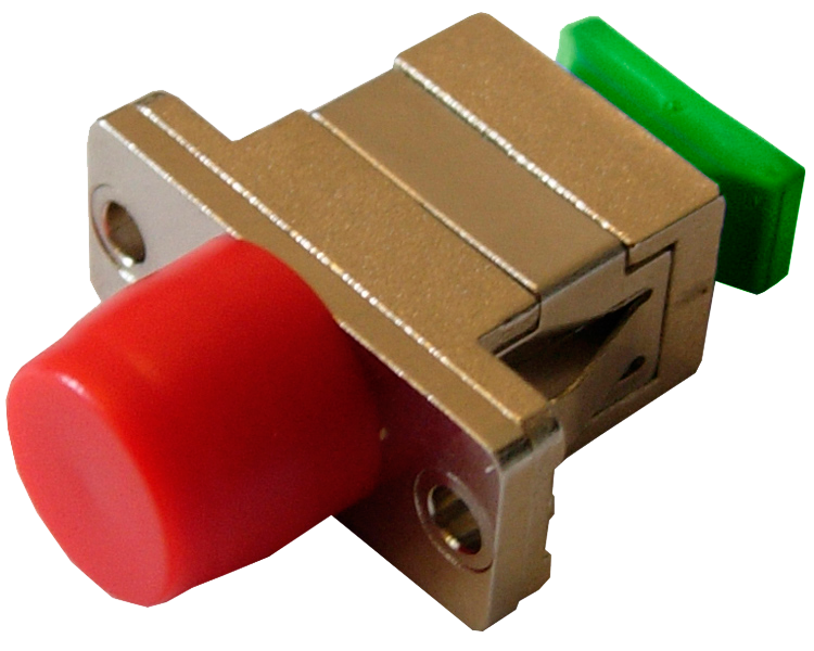 Адаптер оптический FC/APC-SC/APC SM