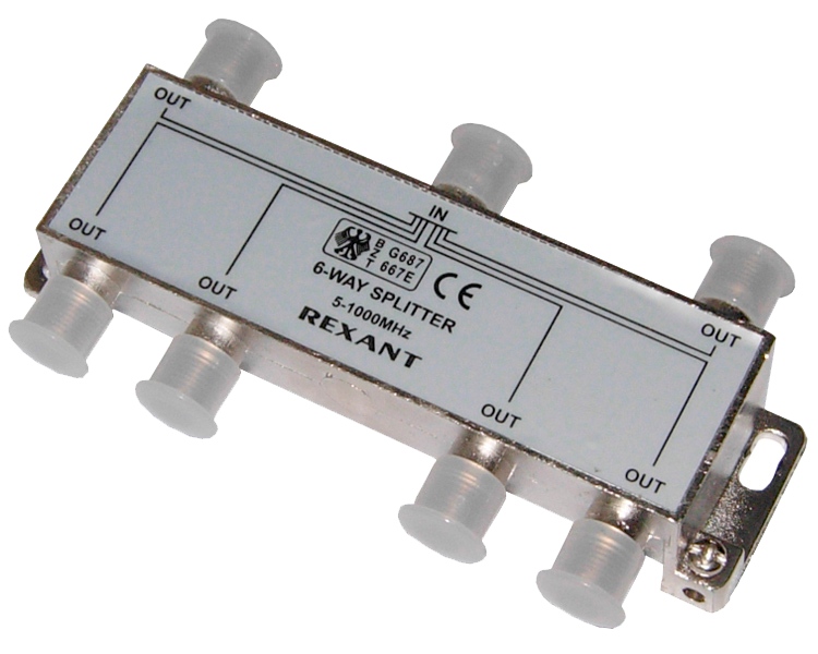 Делитель на 6 SAH 611F Rexant