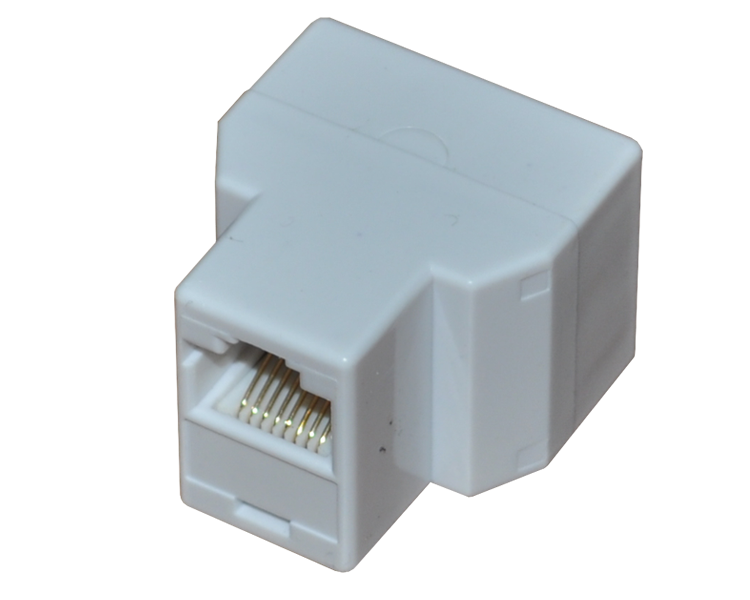 Двойник компьютерный гнездо - 2 гнезда 8Р-8С Rexant