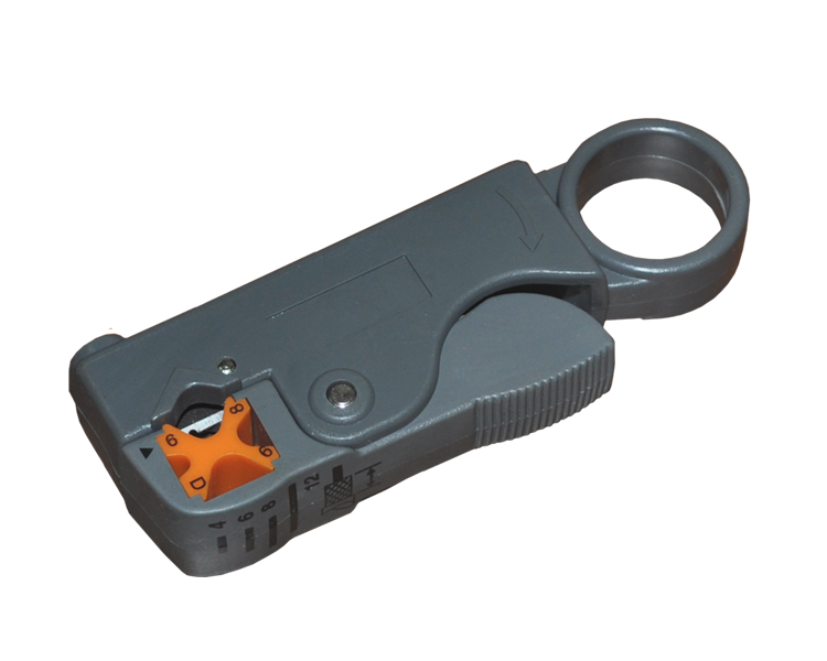 Инструмент для разделки кабеля RG58/59/6 HT-332 Rexant, 2 ножа