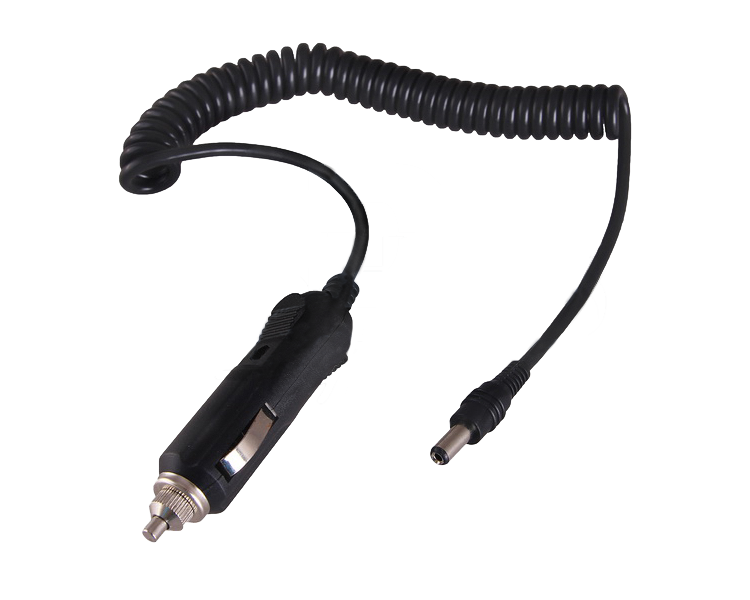 Автозарядка с индикатором 1.4 x 3.4 мм Rexant, шнур 1.5 м