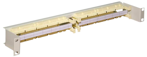 Кросс-панель 1U Ижтехноком, с понижением 60 мм