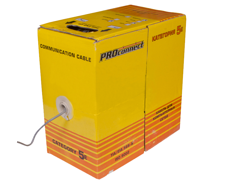 Кабель FTP 4PR 26AWG CAT5 Proconnect, 305 м