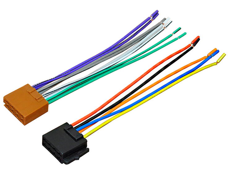 Разъем для автомагнитол Rexant, 2 гнезда (акустика+питание)