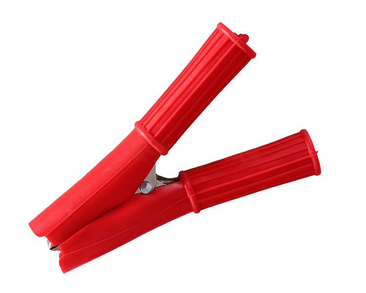 Зажим "крокодил" Rexant, 75 мм, 30 А, в изоляторе