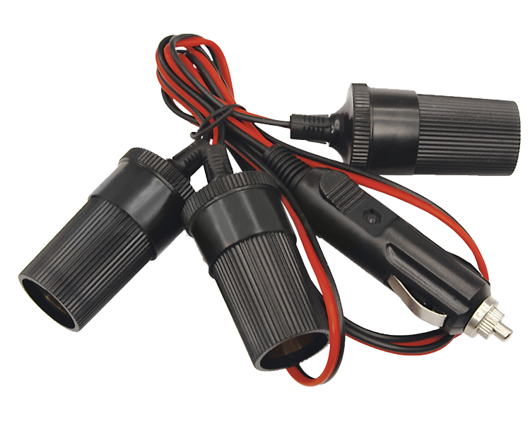 Разветвитель автоприкуривателя штекер Rexant, 3 гнезда