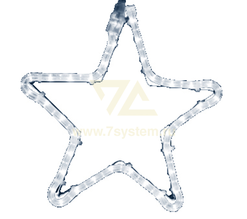 Фигура "Звездочка" Neon-Night, желтая, 30x28 см