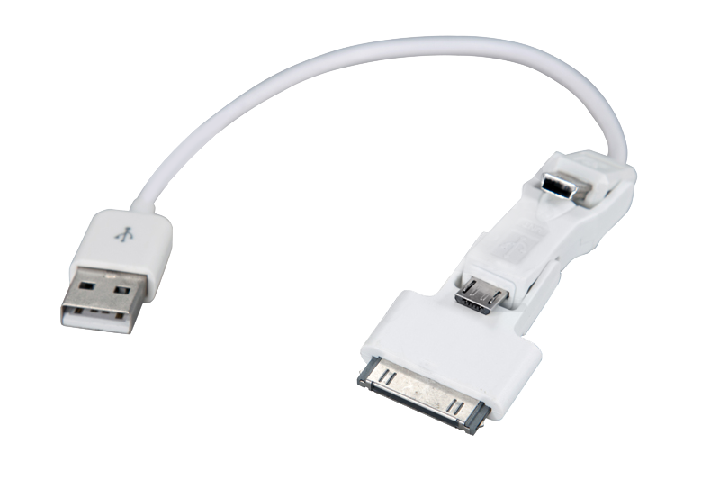USB устройство с 3 разъемами для Nokia/Samsung/ Sony/HTC/iPod/iPhone